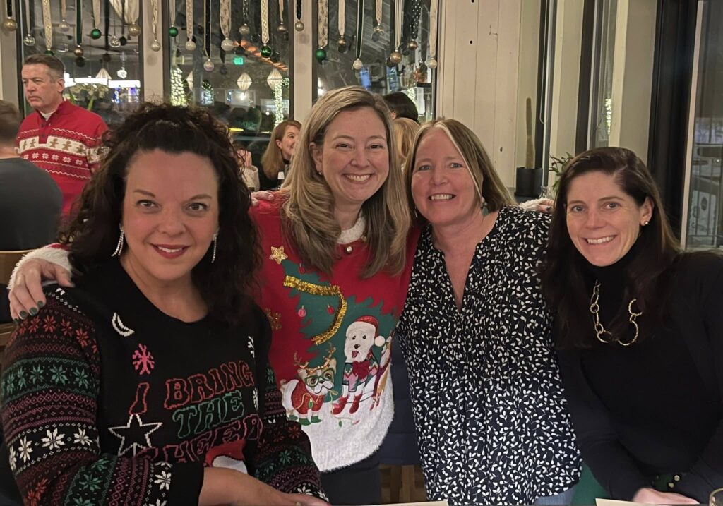Gals at Wednesday Happy Hour in Falls Church