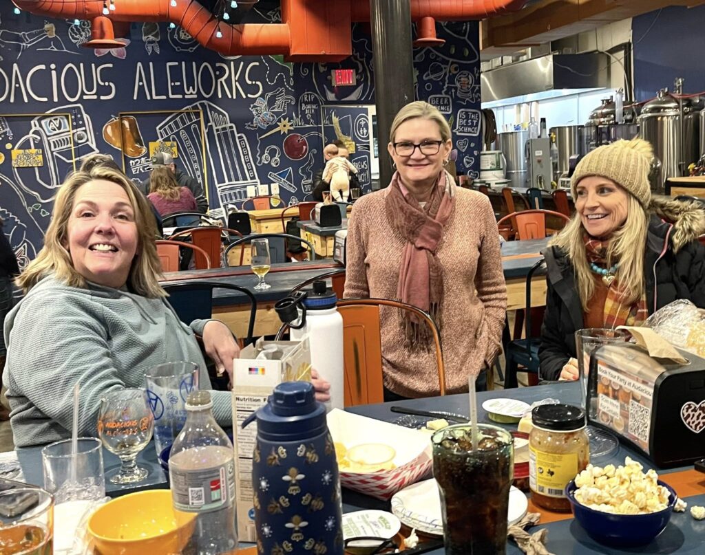 Group of Gals at Happy Hour at The Falls in Falls Church, Virginia